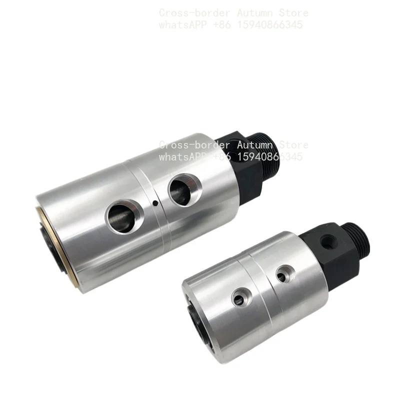 For SHGY20-10R threaded 3-hole 6-point hydraulic double-circuit rotary joint for winding machine oil cylinder