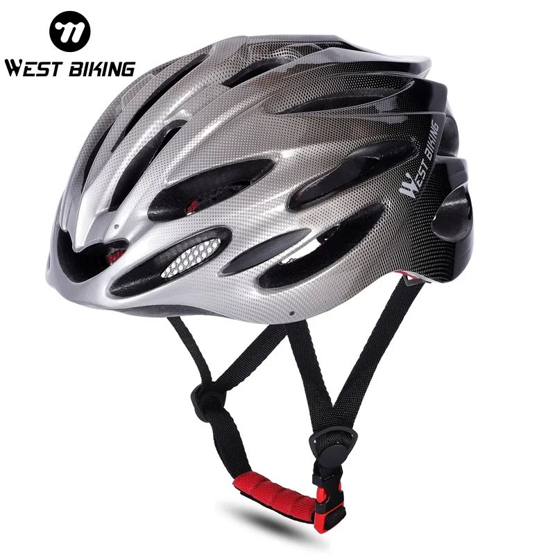 ركوب الدراجات الغربية-خوذة دراجة خفيفة الوزن للرجال والنساء ، قبعة سلامة للدراجات ، معدات ركوب الدراجات ، متعددة الألوان ، قولبة متكاملة