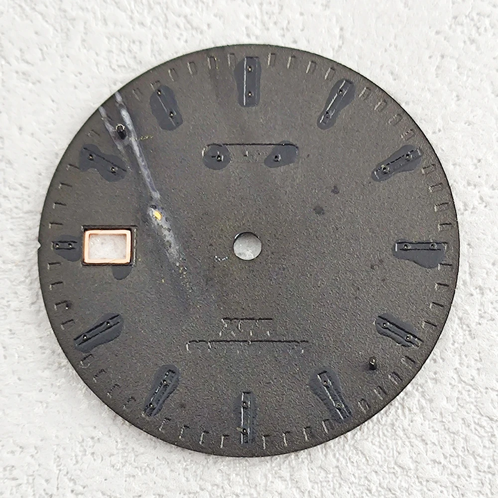 31.8mm NH35 watch dial green night light personalized dial suitable for NH35 NH36 automatic movement watch parts