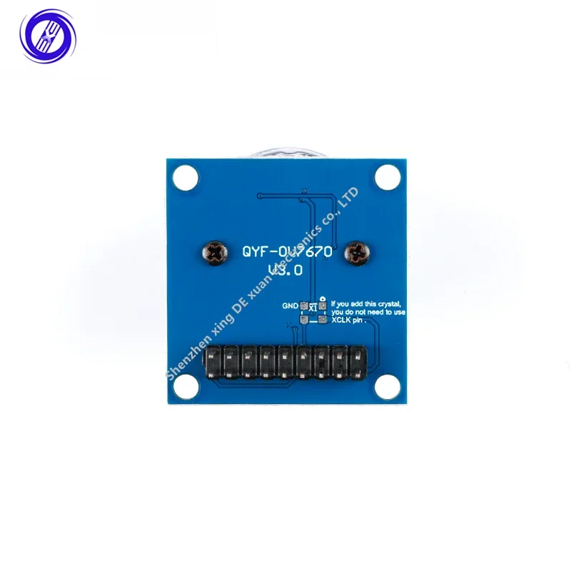 Módulo de cámara OV7670, adaptador Universal CS Macro ajustable de 3,3 V, Sensor de imagen, interfaz SCCB IIC I2C, RwRGB RGB YUV YCbCr Out, 1 Uds.