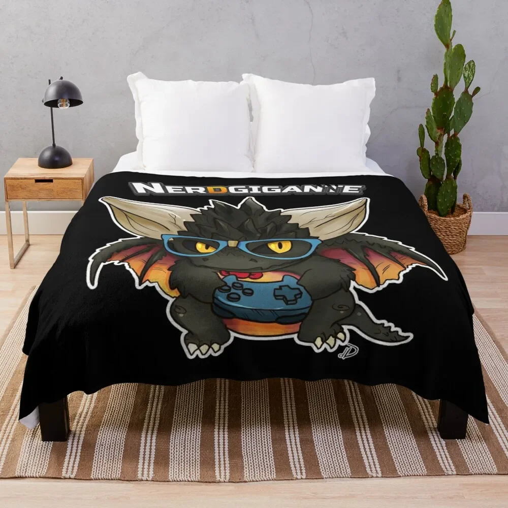 Nerd-gigante Throw Blanket manga Tourist For Baby Stuffeds Blankets