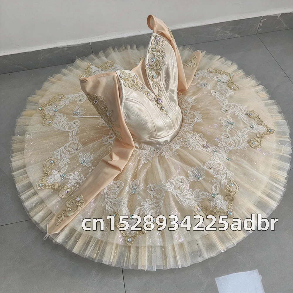 Pakita Variation Ballet Skirt Performance Tutu Skirt Customized Competition Dress for Adults and Children of Professional Qualit