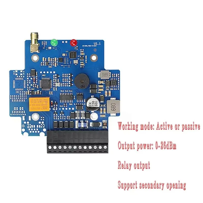 【HOME TOOL】WG26 UHF-RFID-Modul-Entwicklungskit RS485 TCP/IP RFID mit integrierter Antenne