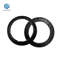 Original Clean Ring for Purerobo W-R3S W-R1 Window Cleaning Robot Black Round Replacement Part for Glass Clean Robot Machine Use