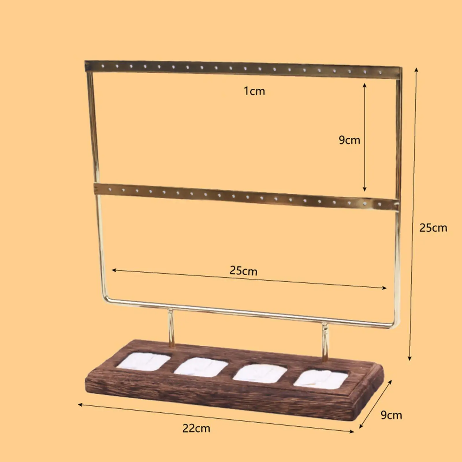 

Jewelry Organizer Stand Gift Hanging Rack for Bracelets Watches Tradeshow