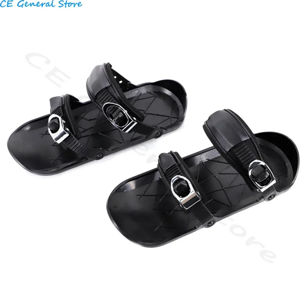 Mini Short Ski Skates Ski schuhe Ski boards verstellbare kurze Mini Skating Ski schuhe tragbar für Winter Outdoor-Sportarten