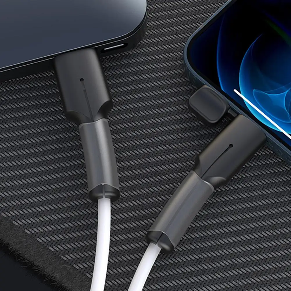 For Mirco/Type-c Data Cable Interface Protective Cover Reduce Plug Wear Resist Wire Cracking Comprehensive Protection Data Lines
