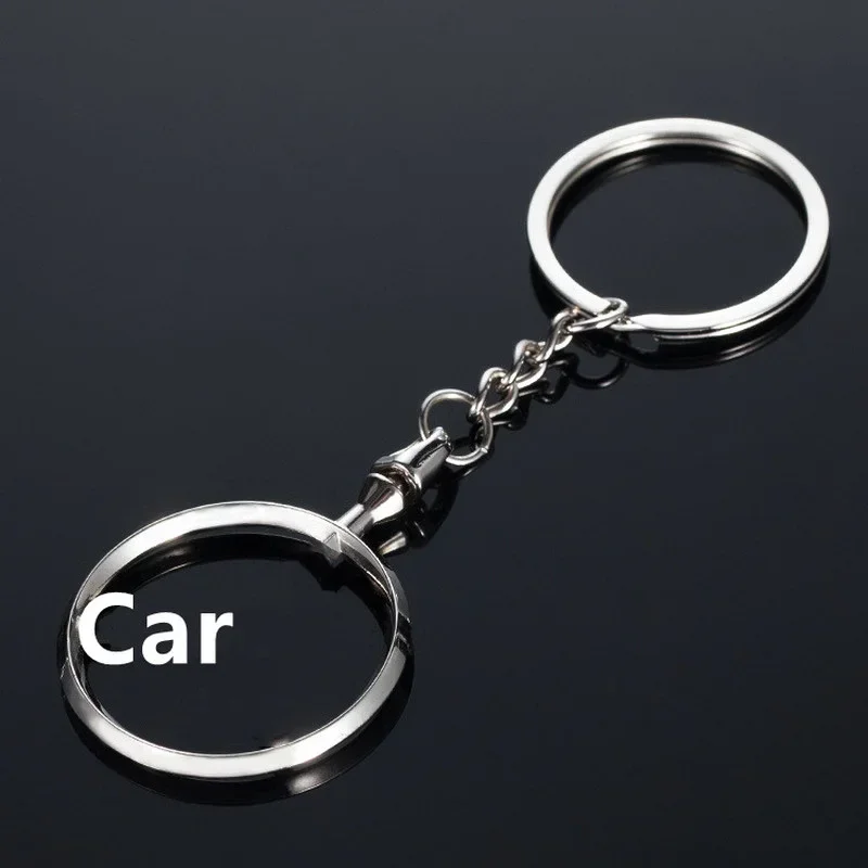 For Mercedes-Benz, high-end hollow car logo metal keychain waistband keychain, pendant car accessories 4s shop small gifts