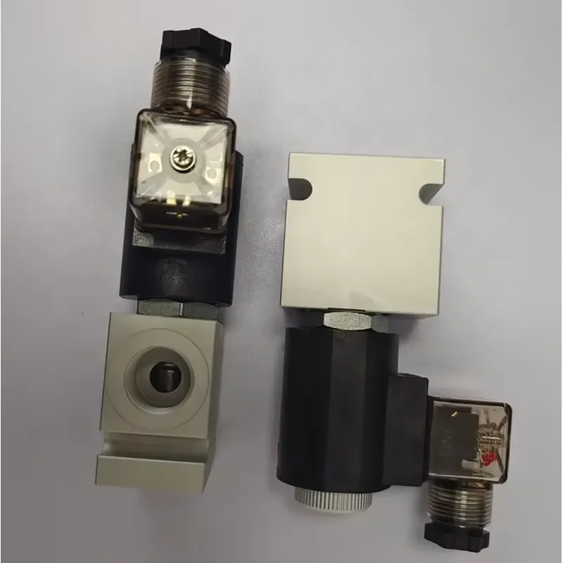 Hongshan SV10-20 carbon steel hydraulic solenoid valve 2-way 2-position cartridge structure 210bar pressure, new 1-year