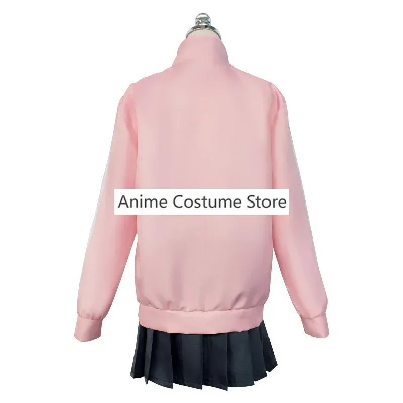 Bocchi the rock gotou hitori cosplay kostüm gotou hitori cosplay kostüm jk uniform rosa jacke rock perücke anzug anime cosplay