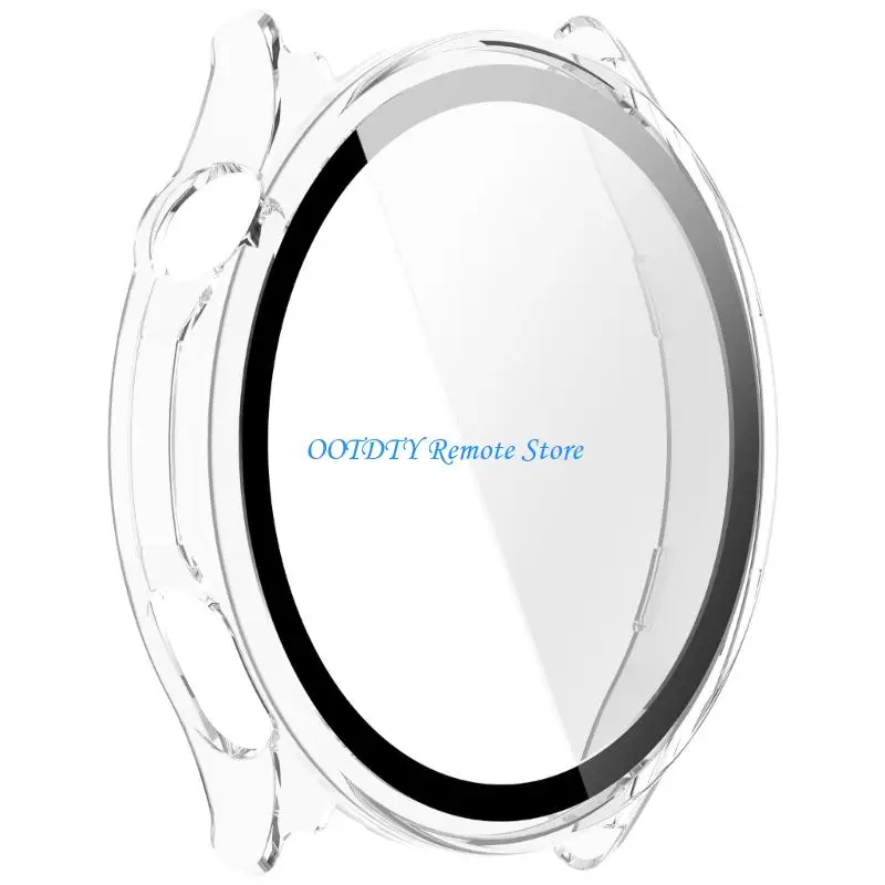 Custodia per orologio S Proteggi schermo in vetro temperato e paraurti protettivo per PC rigido Accessori per smartwatch