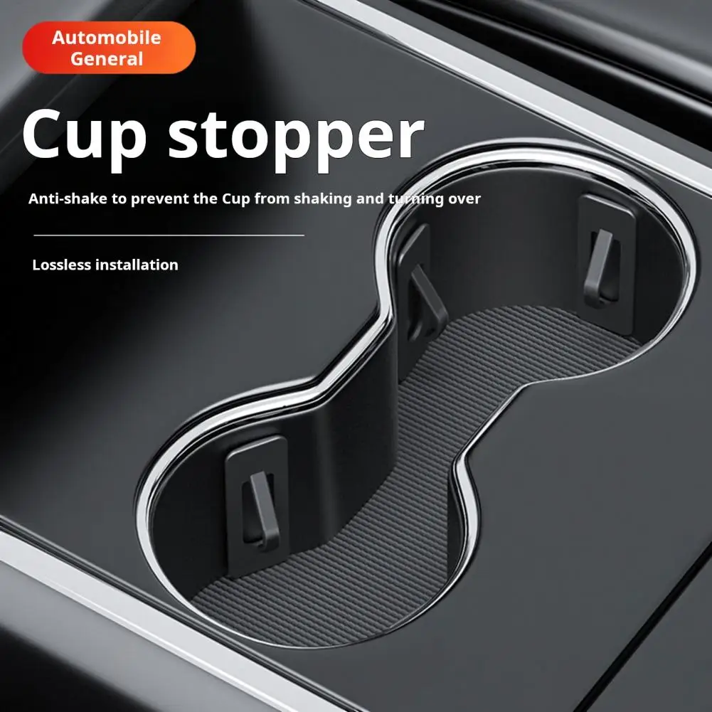 Noise-free Cup Holder Accessory Universal Car Cup Holder Insert with High Stability Anti-slip Design for Shock for Secure