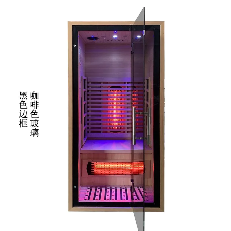 Sauna room wet steam commercial beauty salon sweat light wave room sweat dry steam single household sweat steam room