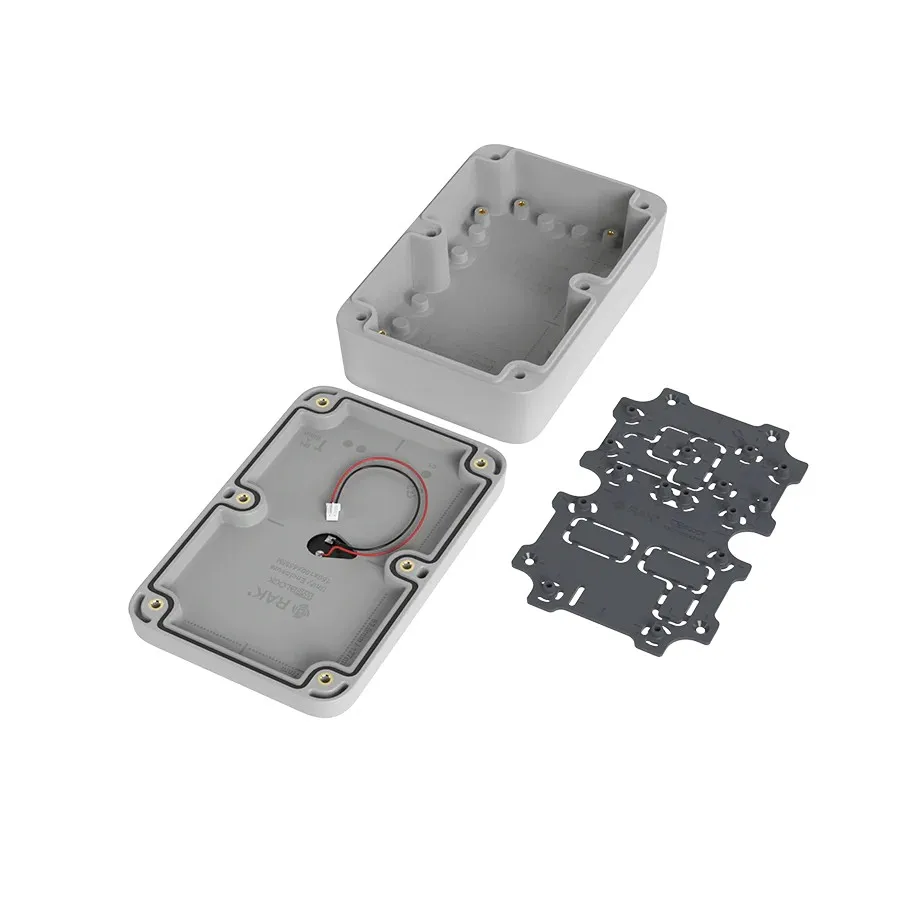 Unify Enclosure IP67 150x100x45mm with Pre-Mounted M8 5-Pin Connectors and RP-SMA Antenna view 2