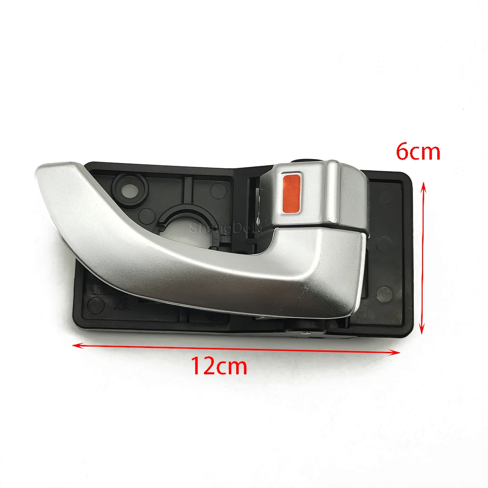 Car Front Left Right Interior Inside Door Handle Accessories Replacement Suitable for Hyundai Tucson 2005 2006 2007 2008 2009