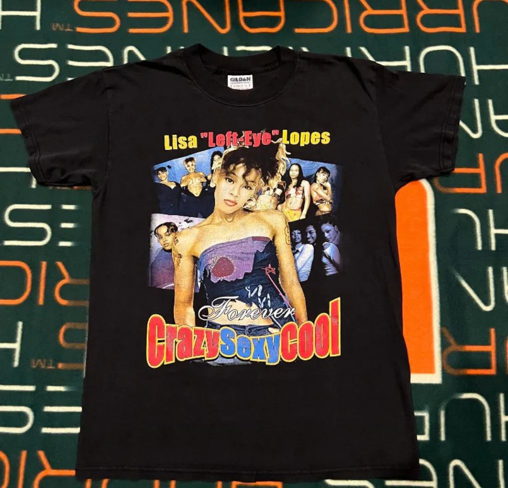 

Vintage 2002 Lisa Left Eye Lopes Shirt Black Size S-5XL Rap Tee