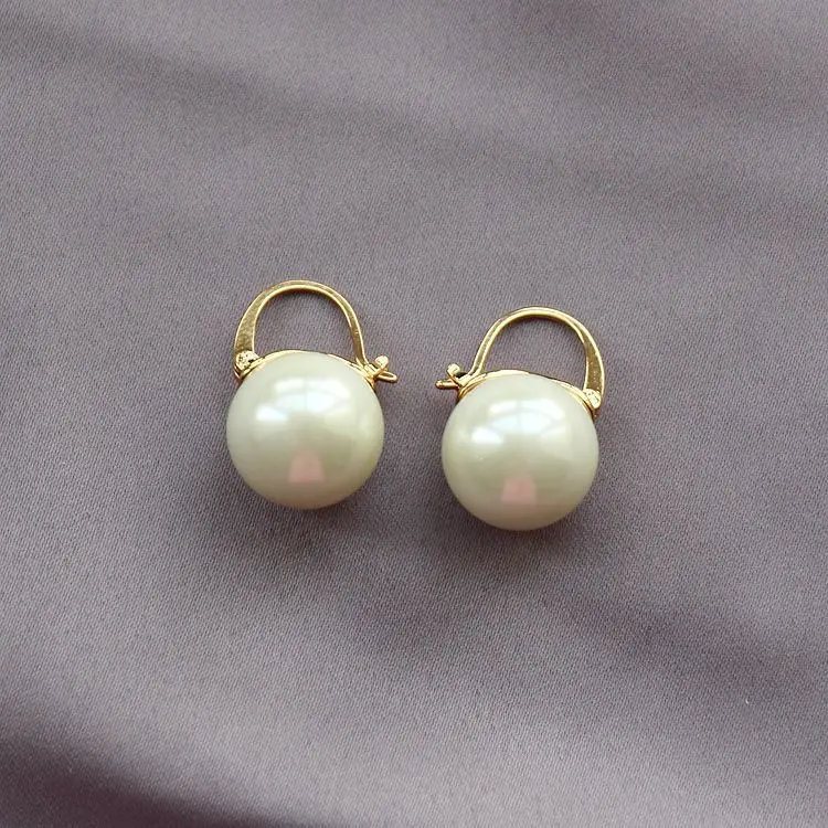 ALA Rising|202405 Delicate Pearl Earrings Small Vintage Style Jewelry For Girls Elegant Pearl Earing