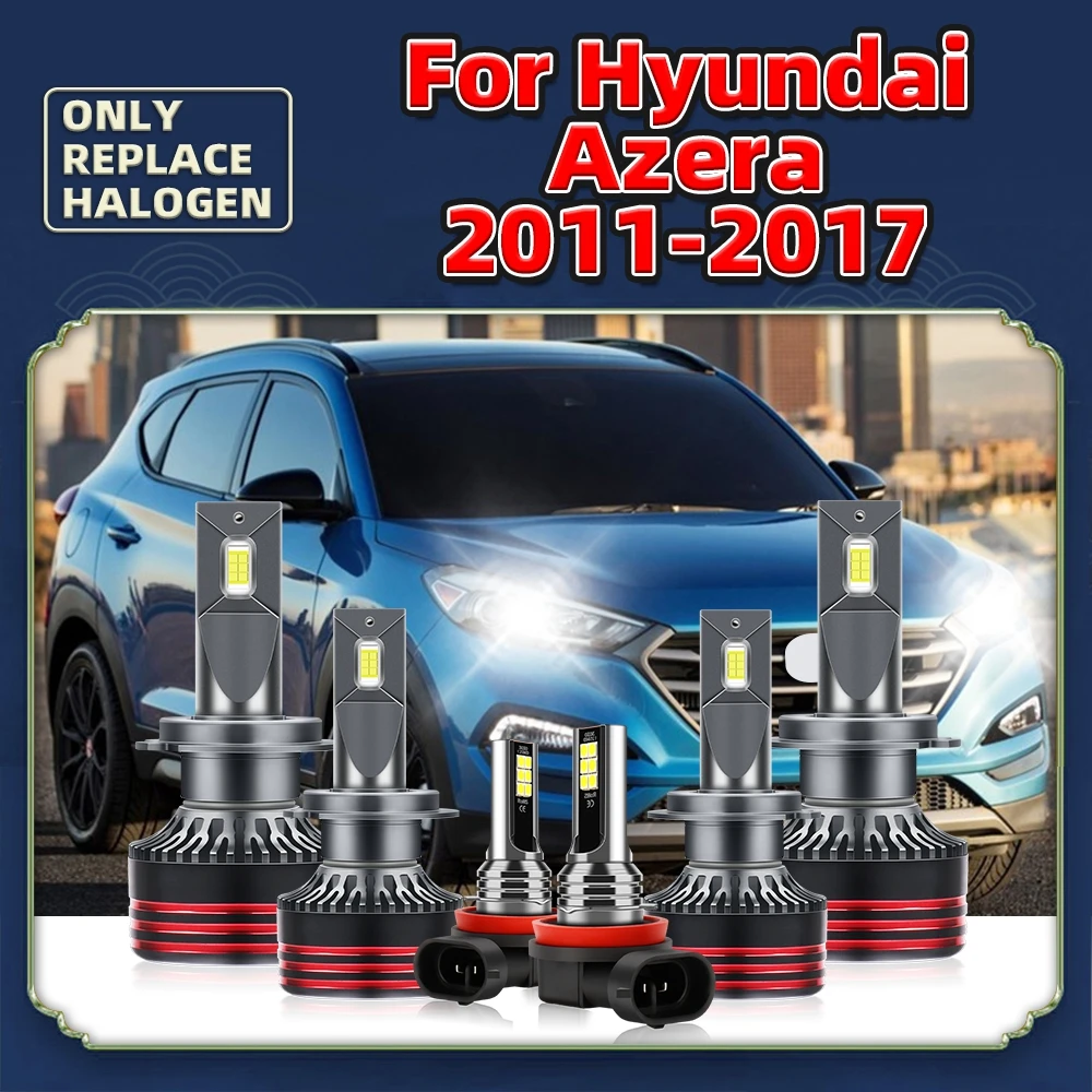 

Car Headlight Bulb Auto High Low Beam H7 LED CSP 220W 33000LM Luces Replace For Hyundai Azera 2011 2012 2013 2014 2015 2016 2017