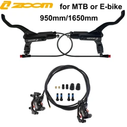 ZOOM HB-876E 4 Pistons E-bike Hydraulic Disc Brake Sensor Control 4-piston Electric Scooter Brake Power Off Electric Bicycle