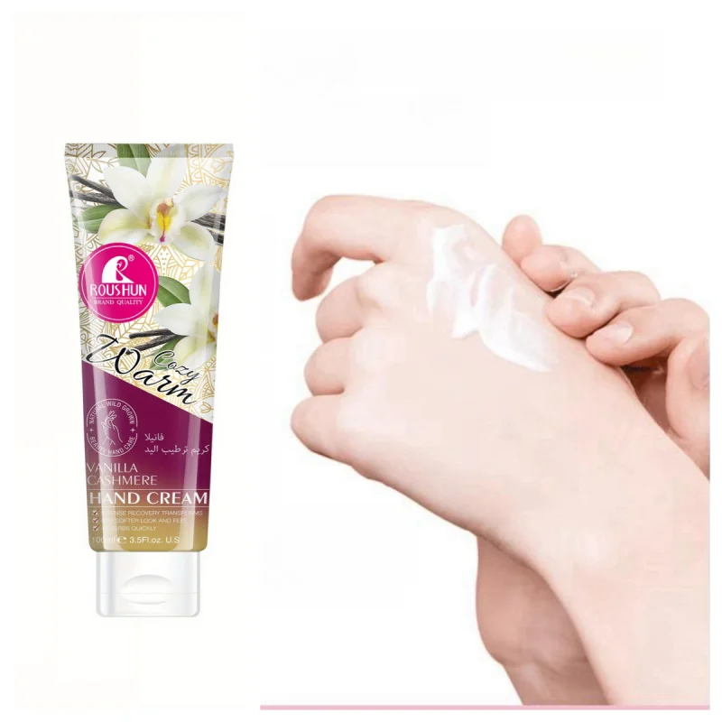 

100 мл ванильный крем для рук, ванильный крем для рук, увлажняющий, освежающий, нежирный, увлажняющий крем для рук, подходит для всех типов кожи