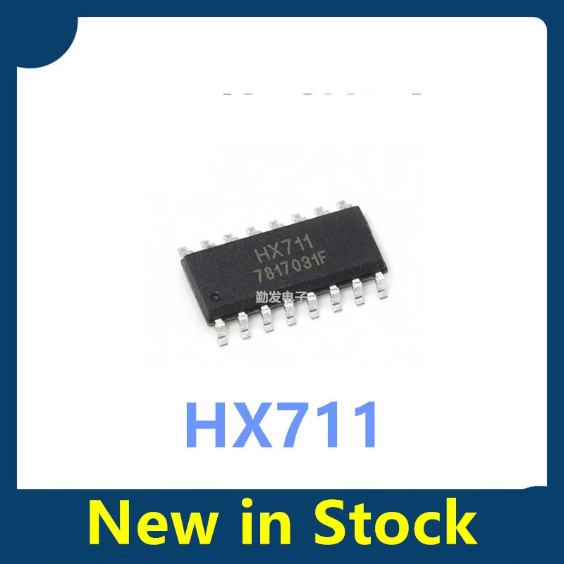 10PCS HX711 SOP-16 Analogue-to-Digital Conversion Chip for Electronic Scales – Brand new, genuine
