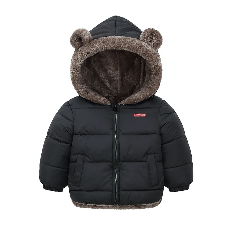 Children Wool Cotton Coat Boys Down Cotton Coat Girlscotton Jacket Baby Thick Children Coat Kids Jacket for Boy Winter Jackets