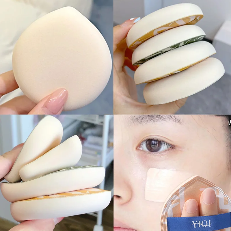 Wet Dry Use Makeup Sponge Puff Set 1/3Pcs Soft Powder Concealer Air Cushion Face Base Make Up Cotton Makeup Puff Beauty Tools