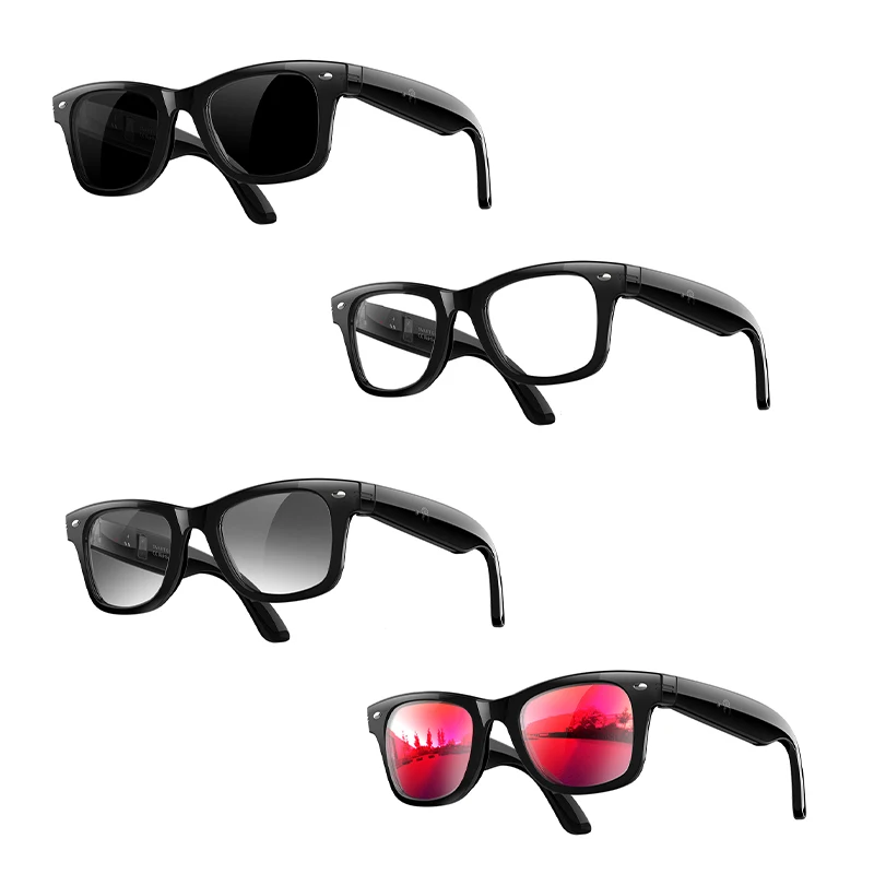 

W300 AI Smart Glasses Heart Rate Oxygen Wireless Audio Smart Headset AI Translation Outdoor UV Smart Sunglasses