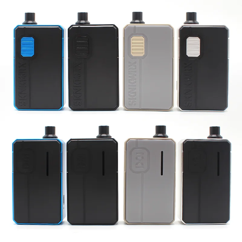 

SXK D-01 AlO Box от SKNKWORK SEVO 70W Chip Алюминиевый корпус и PMMA Door Vape Mod, изготовленные для использования аксессуаров DotAlO By Dotmod