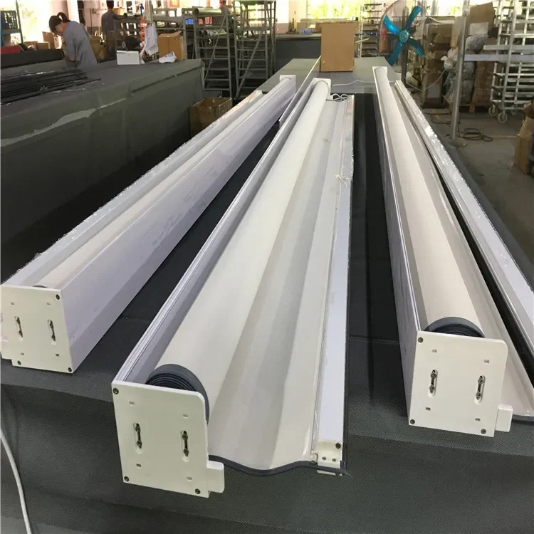 2026 Motorized Outdoor Heavy Duty Wind Proof Outdoor Roller Blinds