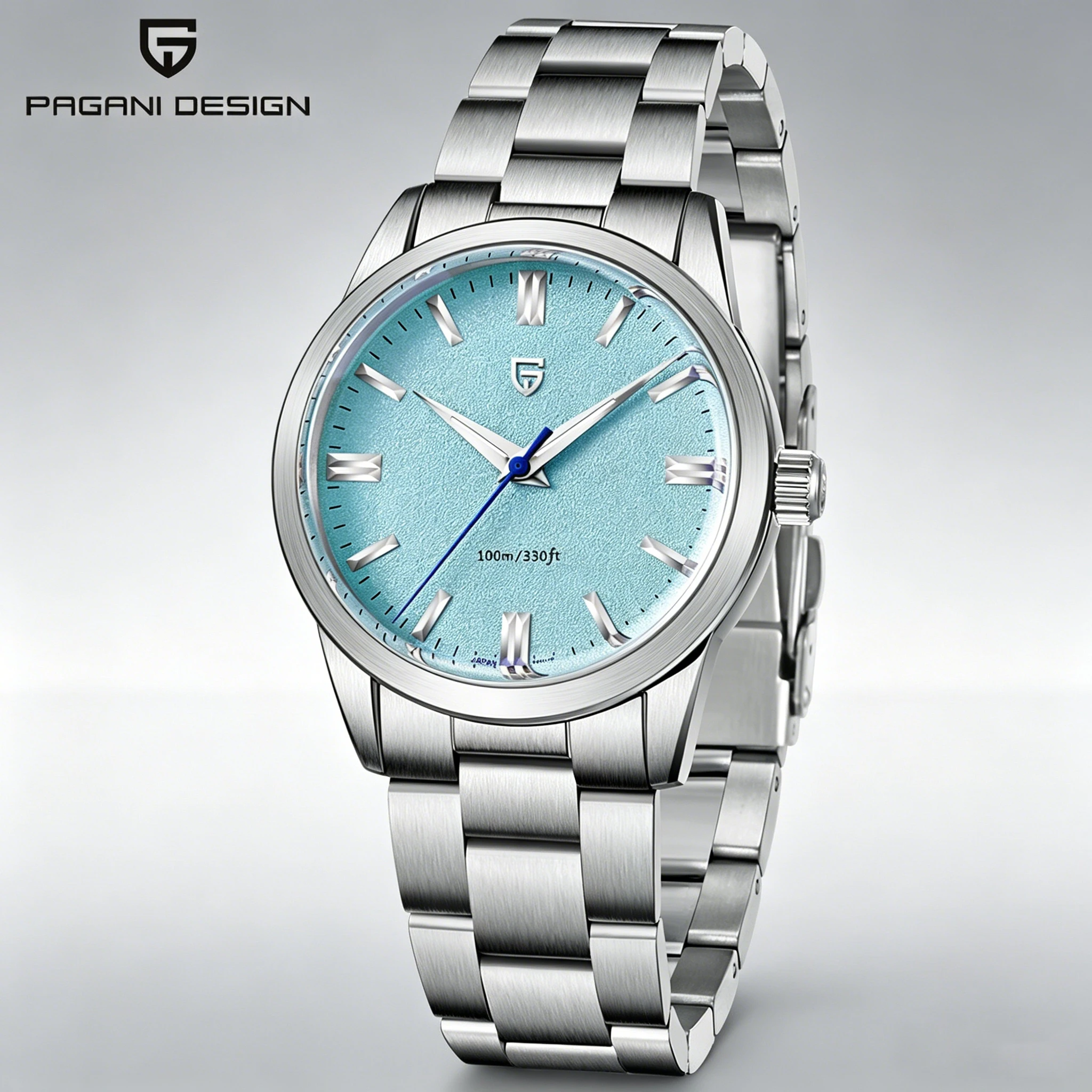 

PAGANI DESIGN New 38mm Men's Quartz Watches VH31 AR Coating Sapphire Stainless Steel Business Sports Watches Watch for Men