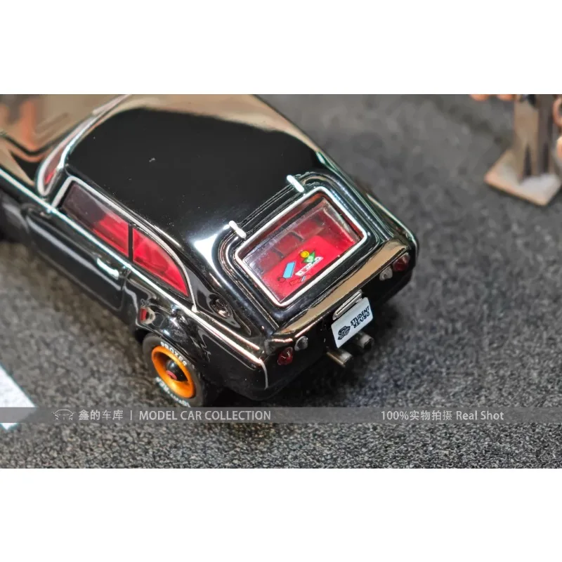 สต็อก 1:64 Honda S800 โมเดลรถโลหะผสมจําลองหล่อ, ของเล่นเด็กผู้ชาย, ของขวัญเทศกาลเด็ก, ของตกแต่งสําหรับผู้ใหญ่