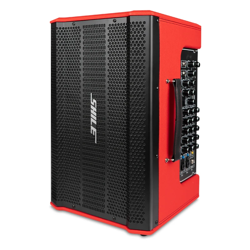 Alta qualidade dupla 8 polegadas Street Boombox 400 Watts Sound Party Stage Speakers