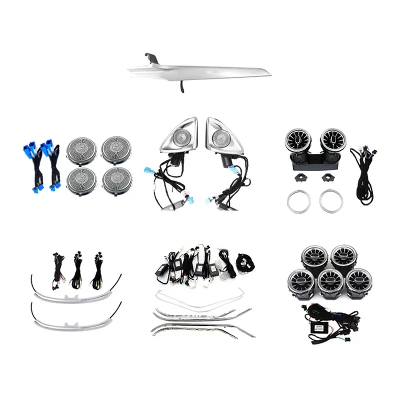 

Suitable for Mercedes-Benz C-class ambient light glc Voice of Berlin W205 253 ambient light modification