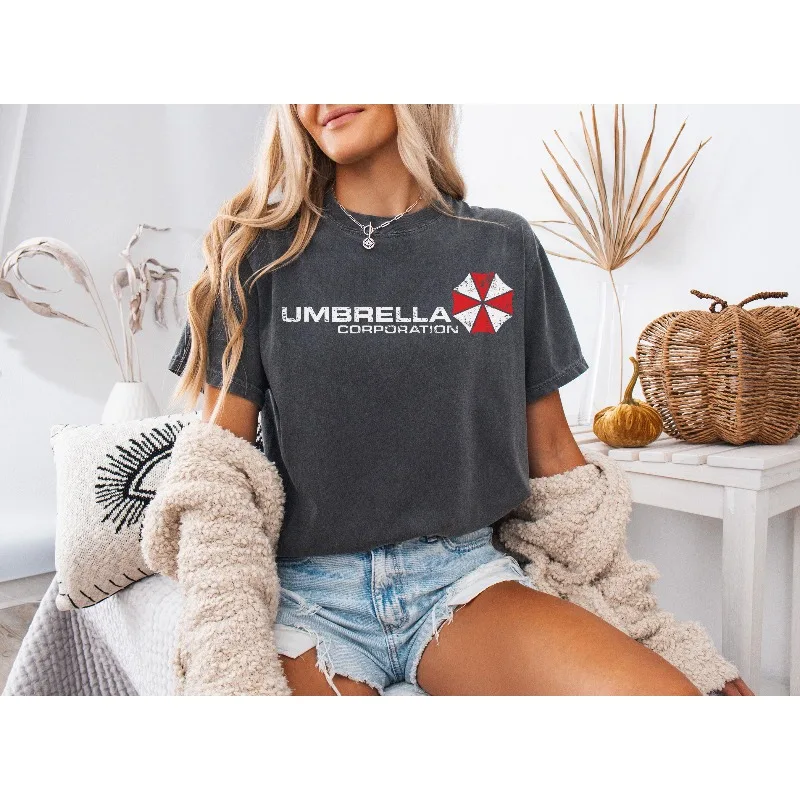 Zombie Game Fans' Gift: Resident Evil T-shirt, Unisex, Suitable for All Seasons, Casual and Original Style T-shirt