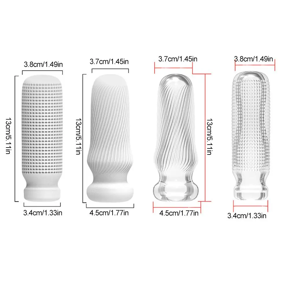 Taza de masturbación Manual para hombres, ejercicio masculino suave, masaje de pene, bolsillo, masturbador para mamada, entrenador de succión apretada para adultos