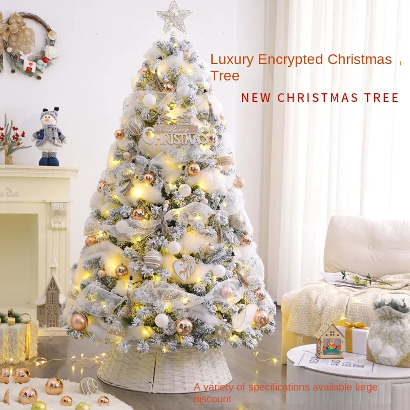 Cross-Border Amazon Christmas Christmas Tree Home1.5/1.8Rice Encryption Package Christmas Decoration Arrangement