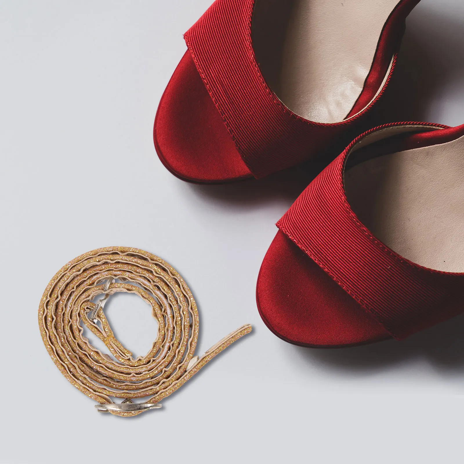 

1 Pair Buckle Adjustable Shoe For Women Replacement Ankle Straps Detachable Strap Shoes High Heel Supply Elegant Comfortable