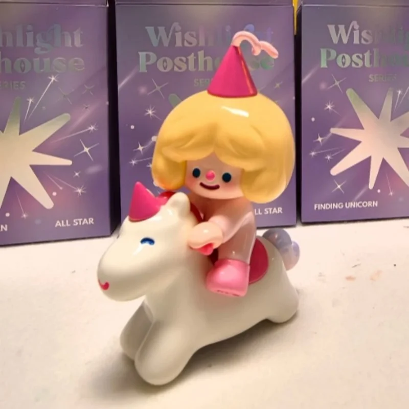 

Original Find Unicorn All-Star Microglow Wish Shop Series Blind Box Cute Figure Desktop Ornament Toy Birthday Mystery Box Gift