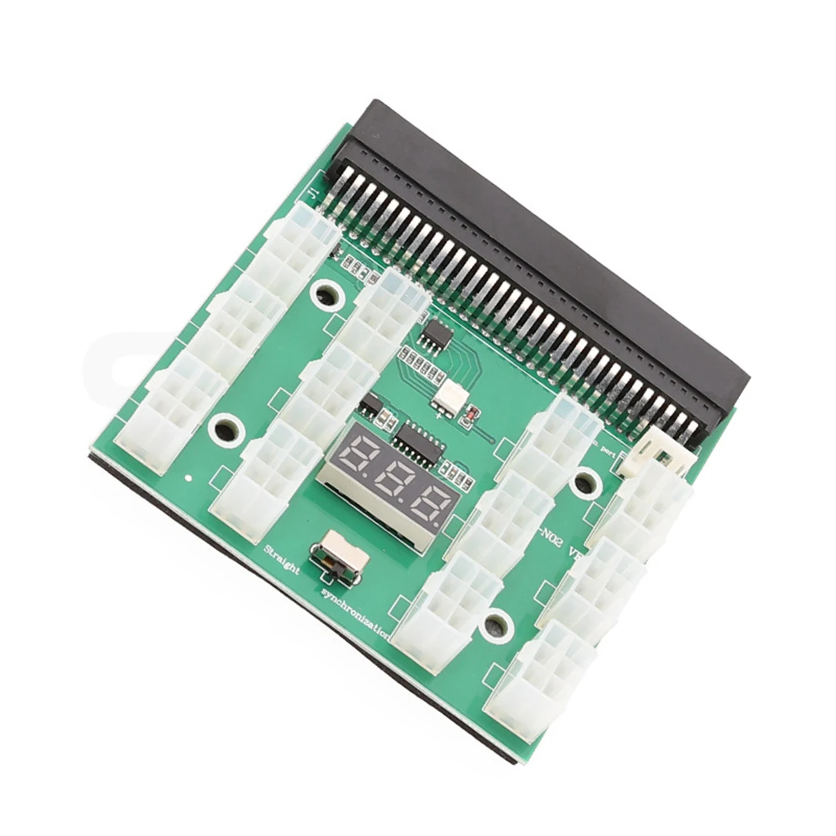 Placa de conversión de energía del servidor, tarjeta adaptadora de corriente de alta potencia, 12x6 pines, 12V