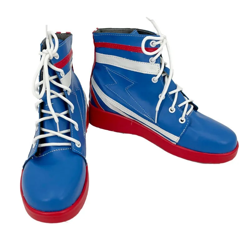 Tamamo Cross Cosplay Shoes Game Pretty Derby Cosplay Props Halloween Carnival Boots Custom Made PU Leather Shoes - view 5