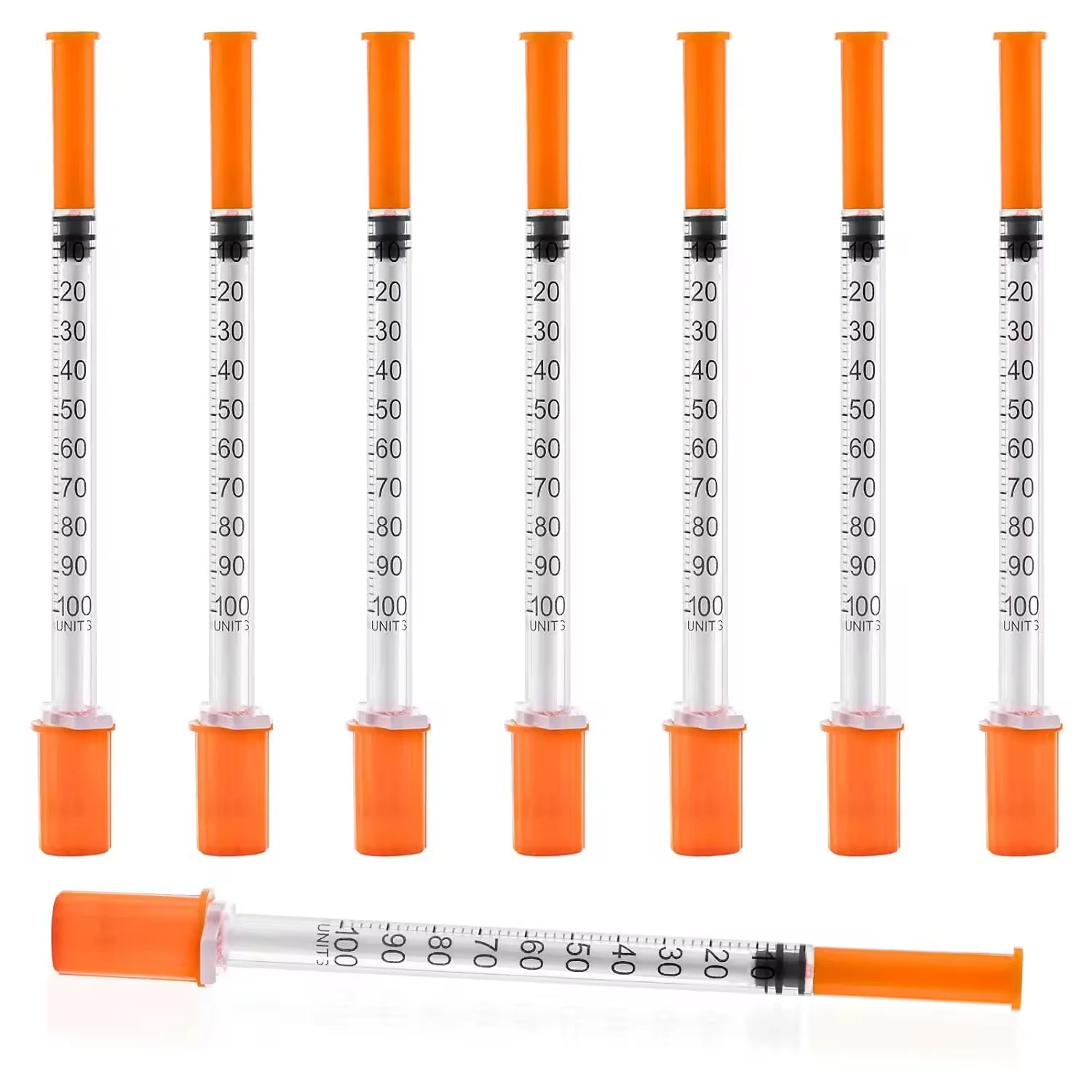 100Pcs 1ml Suntikan Insulin St - Baby Food Allergy Rash ulasan dan harga