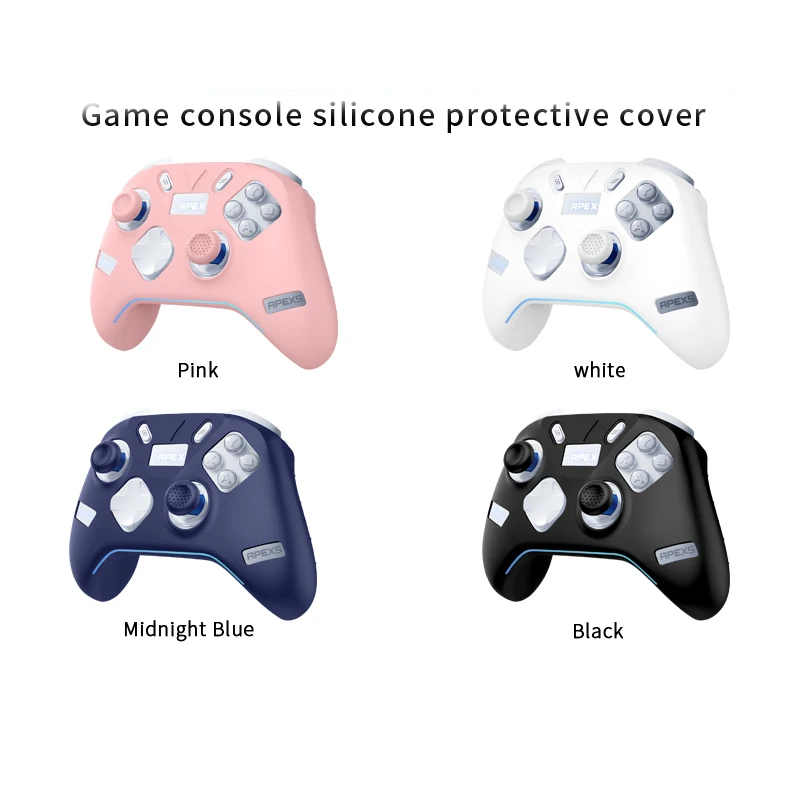 

Silicone Protective Cover for Flydigi APEX 5 Gaming Controller Perfect Fit Non-Slip Lightweight Case