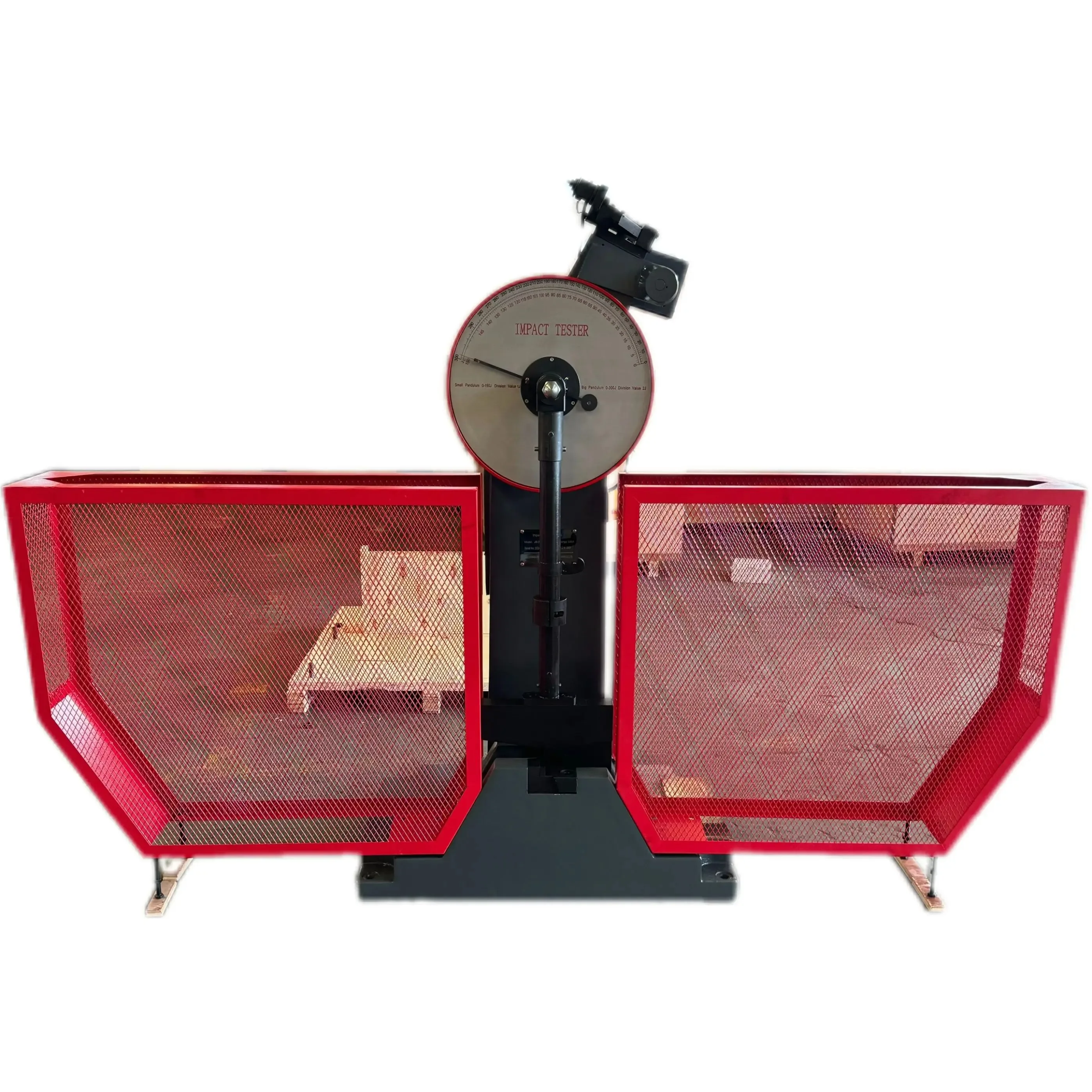 China Metal Materials Pendulum Impact Tester JB-300b Semi-Automatic Impact Testing Machine