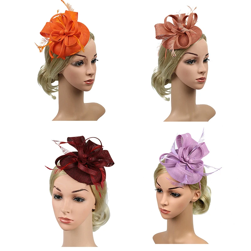 カクテルパーティー ウェディング フェザー ヘアピン;レディースファッショナブルなヘッドピースヘアアクセサリー