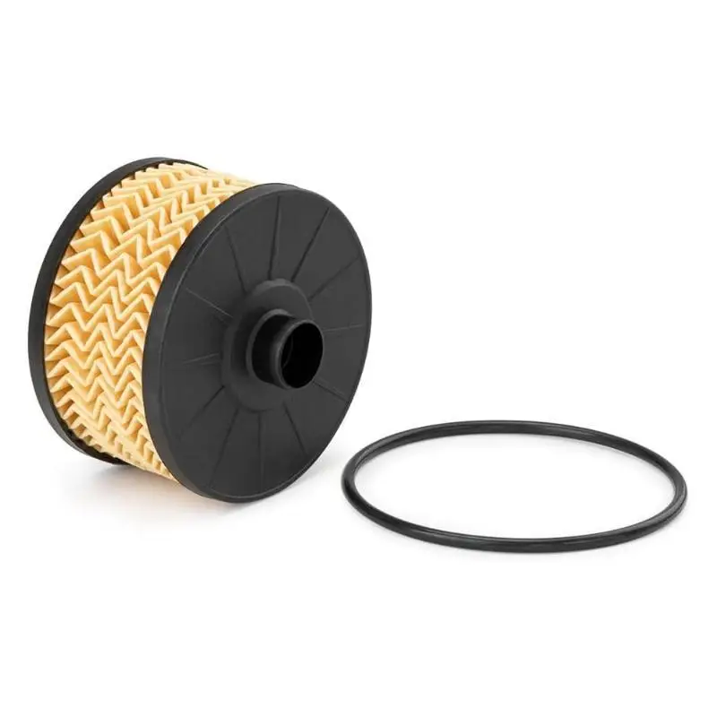 Replacement Car Oil Filter Insert With Rubber Gasket Seal Ring Easy Install Wear Resistant Fit For Wide Range Of Car Models
