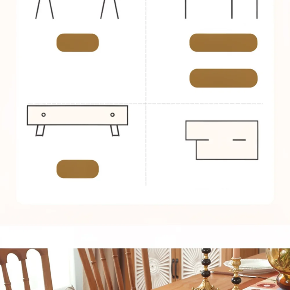 Dopamine Style Floral Table Runner Retro American Tablecloth For TV Stand Coffee Cabinet Dustproof Decorative Fabric