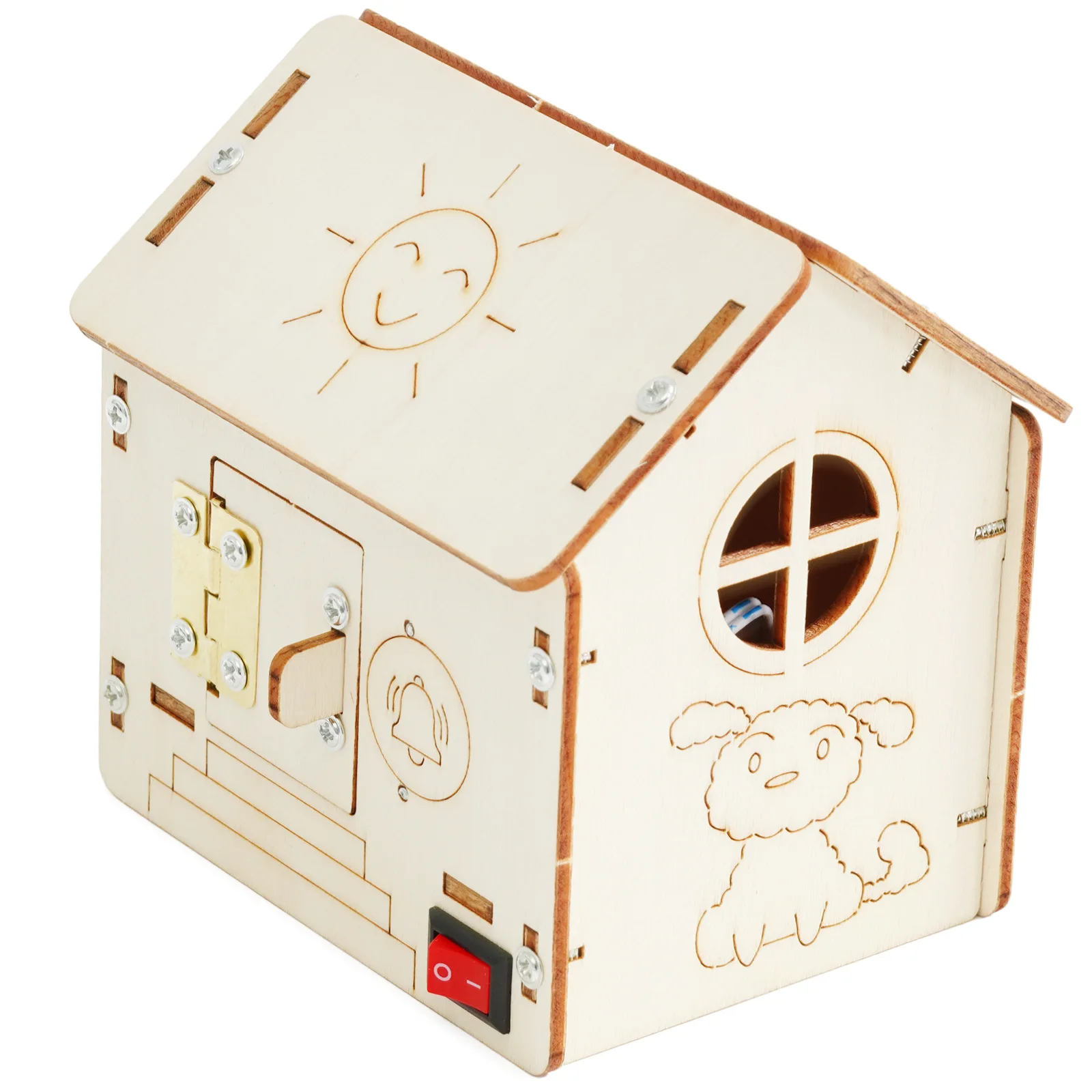 الأطفال تجربة أداة لعبة العلوم DIY بها بنفسك الموسيقى جرس الباب نموذج الجذعية عدة المدرسة التعليمية متعة الفيزياء مشروع المدرسة التموين