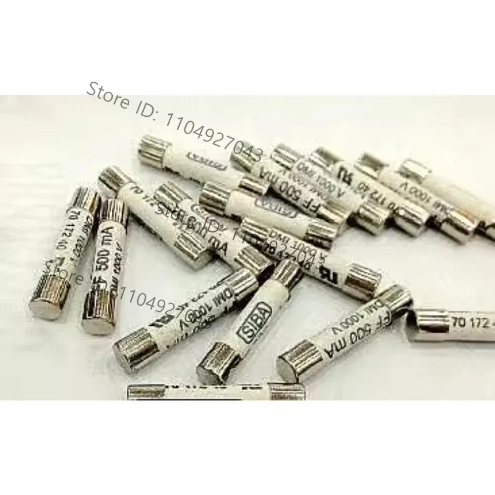 10Pcs fuse body FF 20A 7012540 500V 6.3x32mm ceramic fuse tube core SIBA