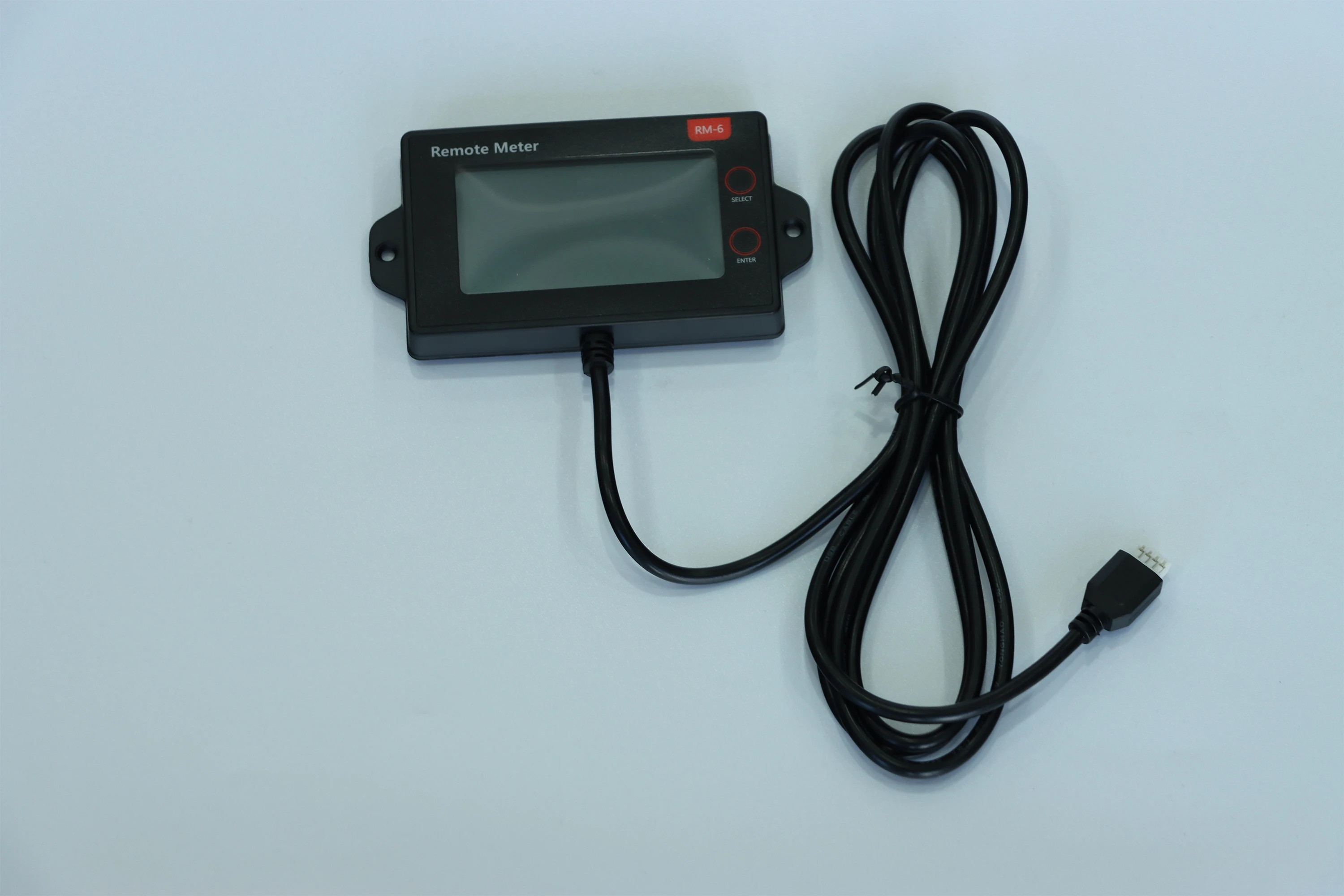 SRNE RM-6 Remote Meter LCD Display for SRNE MC Series MPPT Solar Controller Real-Time Monitoring of Data and Operating Status